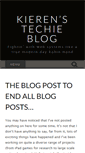 Mobile Screenshot of kieren.blogs.ilrt.org